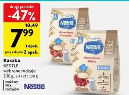 Intermarche Kaszka mleczno-ryżowa malina Nestle oferta