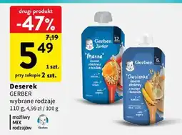 Intermarche Owsianka mango i banan Gerber oferta