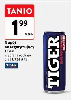 Intermarche Napój classic Tiger Energy Drink oferta