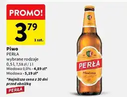Intermarche Piwo Perła Miodowa oferta