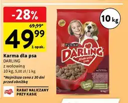 Intermarche Karma dla psa wołowina-warzywa Purina Darling oferta