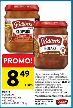 Intermarche Potrawka z kurczaka warzywami Pudliszki oferta