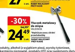 Intermarche Tłuczek nierdzewny 23 x 4 cm Valdinox oferta
