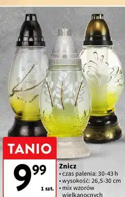 Intermarche Znicz wielkanocny szklany oferta