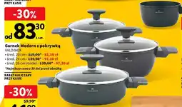 Intermarche Garnek rondel modern z pokrywką 26 cm Valdinox oferta