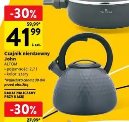 Intermarche Czajnik john 2.7 l Altom Design oferta