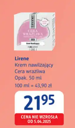 dm drogerie markt Lirene Krem nawilżający Cera wrażliwa oferta