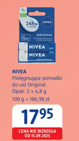 dm drogerie markt NIVEA Pielęgnujące pomadki do ust Original oferta