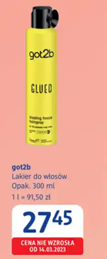 dm drogerie markt Got2b Lakier do włosów oferta