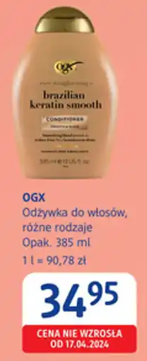 dm drogerie markt OGX Odżywka do włosów oferta
