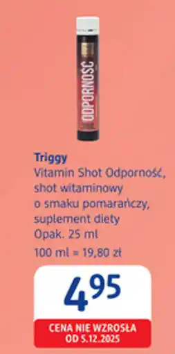 dm drogerie markt Triggy Vitamin Shot Odporność shot witaminowy oferta