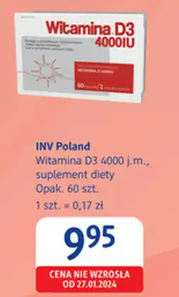 dm drogerie markt INV Poland Witamina D3 4000 j.m oferta