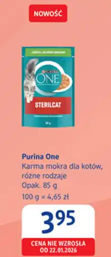 dm drogerie markt Purina One Karma mokra dla kotów oferta