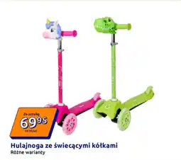 Action Hulajnoga ze świecącymi kółkami oferta