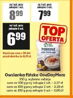 Auchan Owsianka fińska OneDayMore oferta