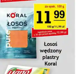 Gram Market Koral Losoś wędzony plastry oferta