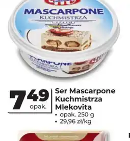 Odido Ser Mascarpone Kuchmistrza Mlekovita oferta