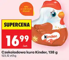 Biedronka Czekoladowa kura Kinder oferta