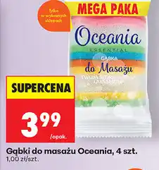 Biedronka Gąbki do masażu Oceania, 4 szt oferta