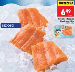 Biedronka Fileciki z łososia Marinero Kids oferta