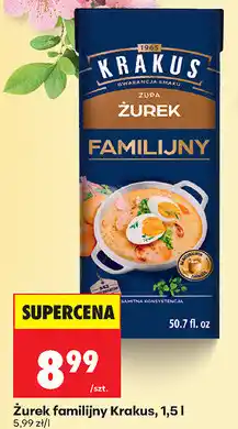 Biedronka Żurek familijny Krakus oferta