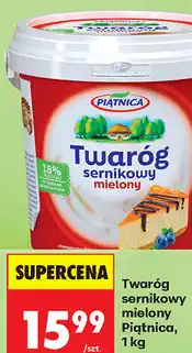 Biedronka Twaróg sernikowy mielony Piątnica oferta