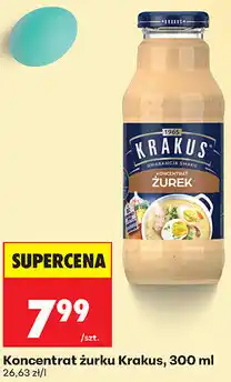 Biedronka Koncentrat żurku Krakus oferta