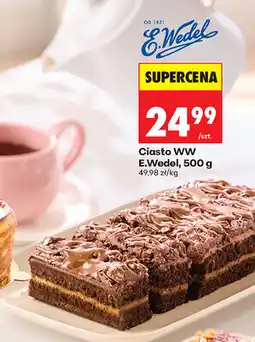 Biedronka Ciasto WW E.Wedel oferta