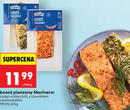Biedronka Łosoś pieczony Marinero oferta