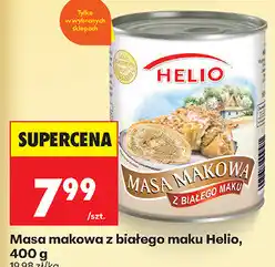 Biedronka Masa makowa z białego maku Helio oferta