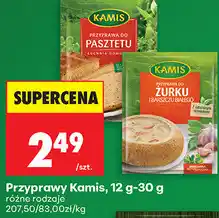 Biedronka Przyprawy Kamis, 12 g-30 g oferta