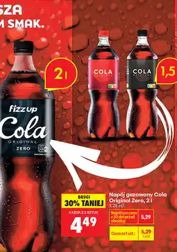 Biedronka Napój gazowany Cola Original Zero oferta