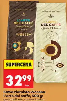 Biedronka Kawa ziarnista Woseba L'arte del caffe oferta