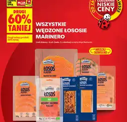 Biedronka Wszystkie wędzone łososie Marinero oferta