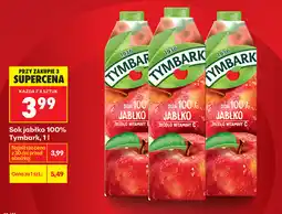 Biedronka Sok jabłko 100% Tymbark oferta