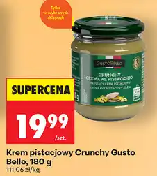Biedronka Krem pistacjowy Crunchy Gusto Bello oferta
