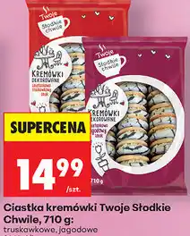 Biedronka Ciastka kremówki Twoje Słodkie Chwile oferta