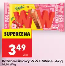 Biedronka Baton wiśniowy WW E.Wedel oferta