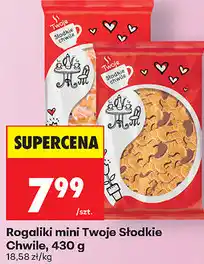 Biedronka Rogaliki mini Twoje Słodkie Chwile oferta