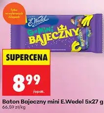 Biedronka Baton Bajeczny mini E.Wedel oferta