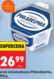 Biedronka Serek śmietankowy Philadelphia oferta