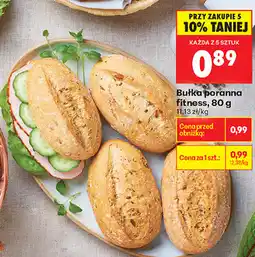 Biedronka Bułka poranna fitness oferta