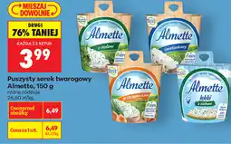 Biedronka Puszysty serek twarogowy Almette oferta