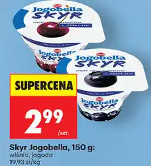 Biedronka Skyr Jogobella, 150 g: wiśnia, jagoda oferta
