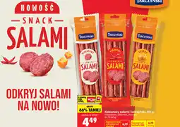 Biedronka Kabanosy salami Tarczyński, 80 g: wieprzowe, pikantne, serowe oferta