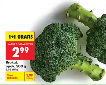 Biedronka Brokuł, opak oferta