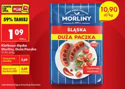 Biedronka Kiełbasa śląska Morliny, Duża Paczka oferta