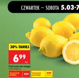 Biedronka Cytryna na wagę oferta