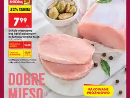 Biedronka Schab wieprzowy bez kości pakowany próżniowo Kraina Mięs oferta