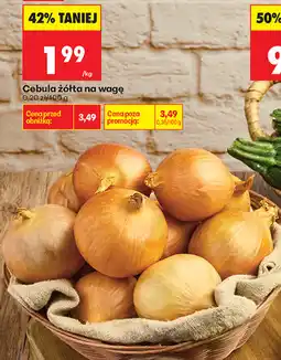 Biedronka Cebula żółta na wagę oferta